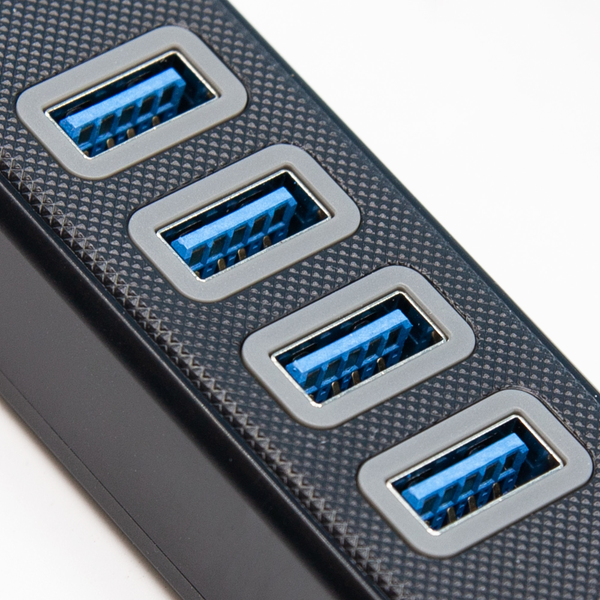 Orico Hub USB-C 4x USB-A 3.1 czarny zdjęcie 2
