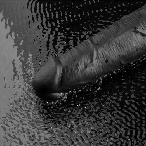 10.5" Real Softee Rechargeable Tpe Vibrating Dildo(Black) na Arena.pl