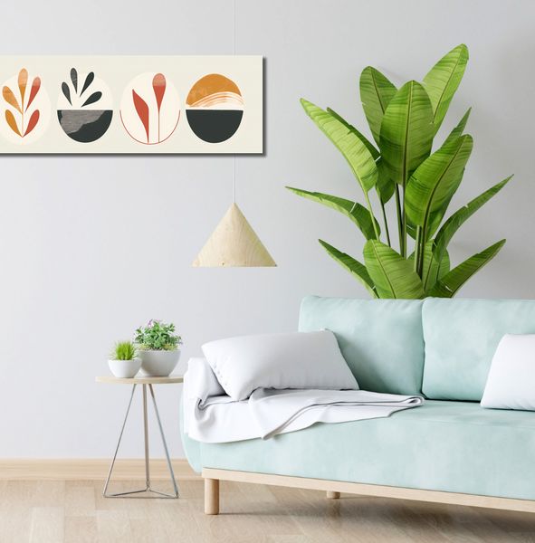 Obraz 100x30cm Cztery Okrąglaki zdjęcie 2