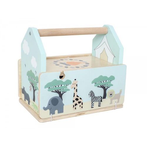 DLA DZIECI DREWNIANY TOR ZE ZWIERZAKAMI na Arena.pl