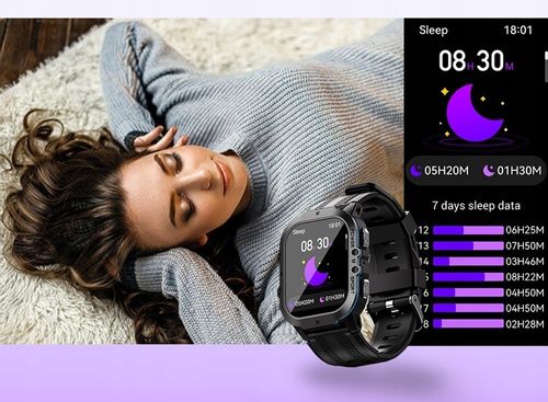 SMARTWATCH MĘSKI C26 AMOLED MENU PL WODOODPORNE KROKOMIERZ watch ZEGAREK na Arena.pl