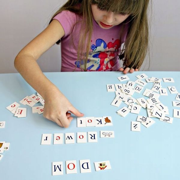 KORBO LITERKI DRUKOWANE Nauka literek dla dzieci zdjęcie 4