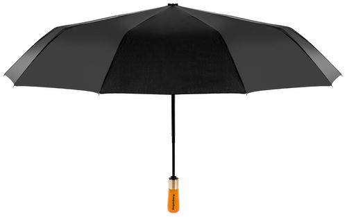 Duży czarny składany parasol REGENBERG na Arena.pl