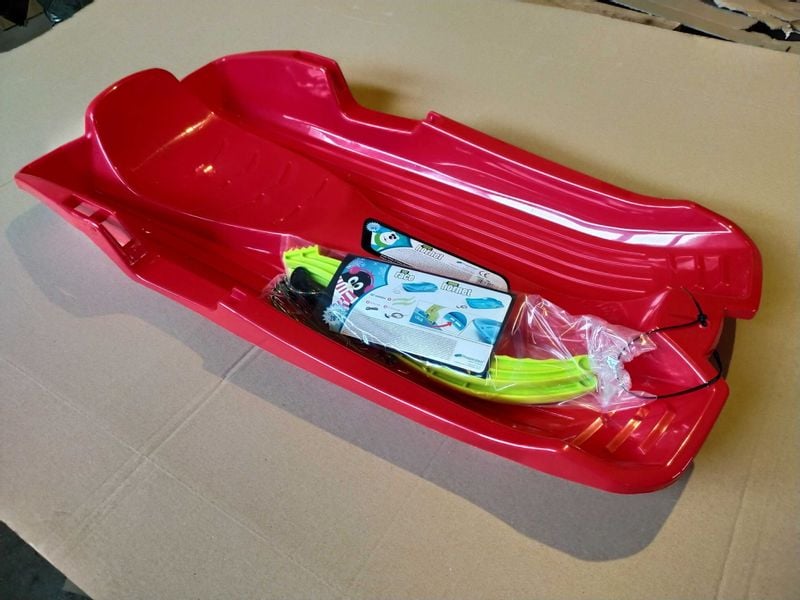 Sanki Hornet czerwone zdjęcie 2