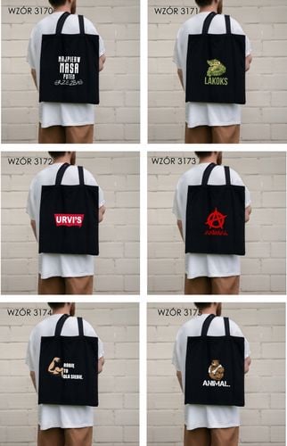 Eko Torba z nadrukiem napis DOBRY DZIK na Arena.pl