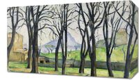 Obraz 50x30cm Chestnut Trees, Paul Cezanne Vintage do Salonu