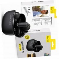 TWS słuchawki BW-08 translator AI czarne real-time do Realme C53