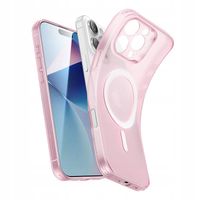 ESR Zero Clear Etui do iPhone 16 Pro Max Plecki Magsafe HaloLock różowe