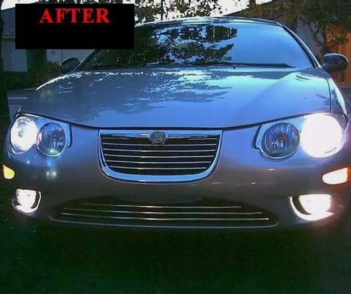 2002-2004 CHRYSLER 300M - LIstwy chrom grill chromowan zdjęcie 1