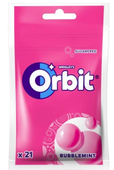 ORBIT BUBBLEMINT 29G TOREBKA GUMA