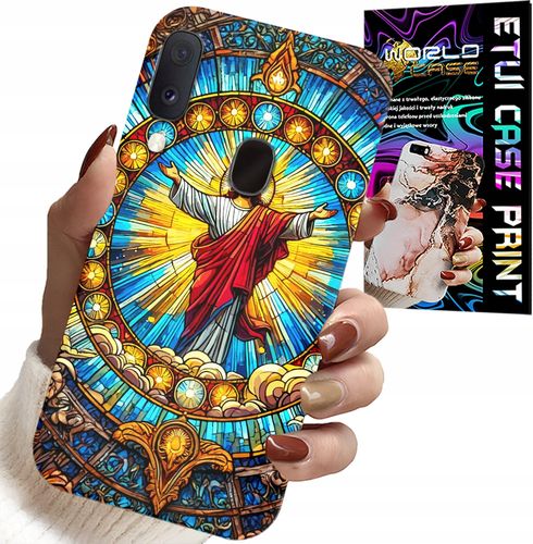 ETUI DO SAMSUNG GALAXY A20E - JEZUS CHRZEŚCIJAŃSTWO RELIGIA + SZKŁO na Arena.pl