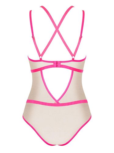 body erotyczne prześwitujące obsessive nudelia lxl na Arena.pl