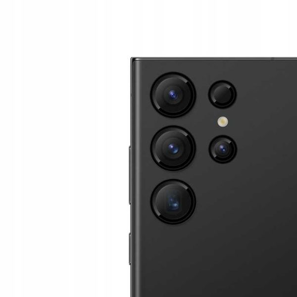 Spacecase Camera Ring Galaxy S23 Ultra Black zdjęcie 3