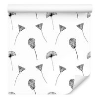 Tapeta do jadalni abstrakcyjne kwiaty dmuchawce