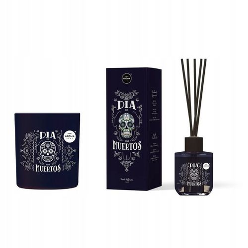 PATYCZKI ZAPACHOWE AROMA STICKS DIA DE LOS MUERTOS 100ML ZAPACH BLACK na Arena.pl