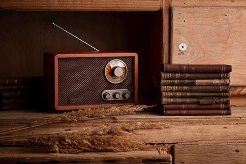 Radio Kuchenne Retro Bluetooth Fm/Am Regul. Tonów zdjęcie 6