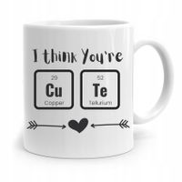 Kubek Prezent Dla Dziewczyny I Think You're Cute Z Nadrukiem Ze Zdjęciem