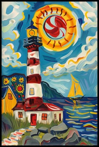 Plakat 61x91,5cm Żywa Przystań na Arena.pl