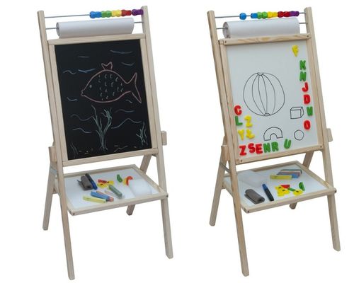 Obrotowa tablica magnetyczna 4w1 papier + dodatki na Arena.pl