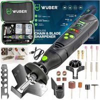 BEZPRZEWODOWA SZLIFIERKA MINI OSTRZAŁKA DO ŁAŃCUCHÓW OSTRZY PIŁ