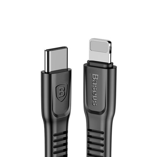 Kabel Baseus Tough Series Type-C / Lightning 1M (Czarny) na Arena.pl