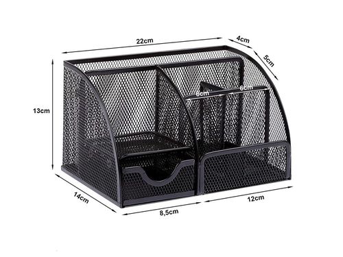 PRZYBORNIK ORGANIZER NA BIURKO 6 KOMÓR SZUFLADKA na Arena.pl