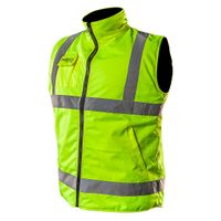BEZRĘKAWNIK ROBOCZY DWUSTRONNY ODBLASKOWY ŻÓŁTY ROZMIAR XXL - T N81-520-XX
