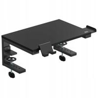 Podstawka pod laptop monitor 13-32'' 20kg czarna regulowana na biurko