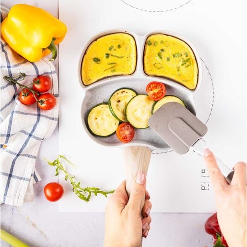 patelnia marmurkowa do jajek placków 3 sekcje klausberg kb-7824 na Arena.pl