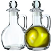 KADAX Butelka Na Oliwę Ocet 2x 100ml Szklana