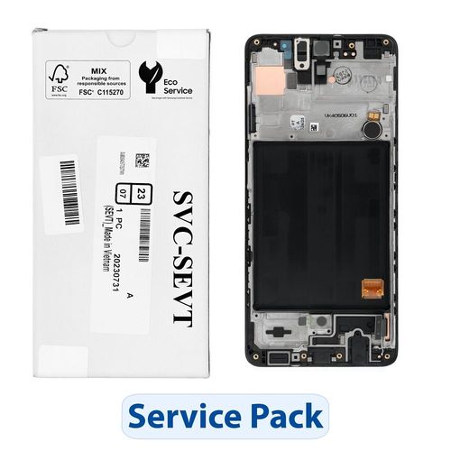 ServicePack Wyświetlacz LCD SAMSUNG A51 A515F GH82-21669A na Arena.pl