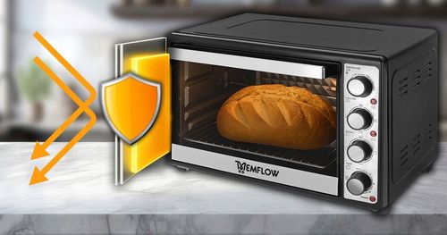 PIEKARNIK ELEKTRYCZNY MINI PIECYK PRZENOŚNY TERMOOBIEG 45L ROŻNO INOX na Arena.pl