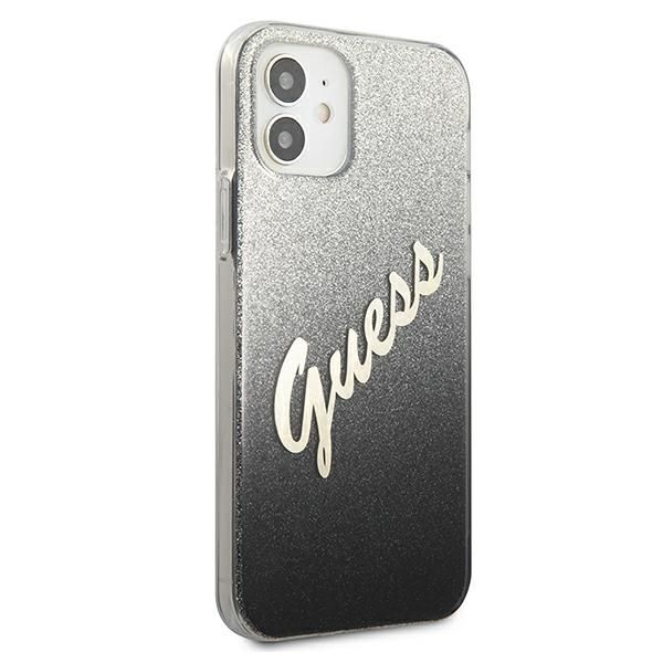 Etui Guess do iPhone 12 mini, Czarny zdjęcie 4