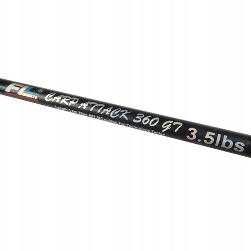 WĘDKA KARPIOWA Karpiówka CARP ATTACK 3,5lbs 3,6m na Arena.pl