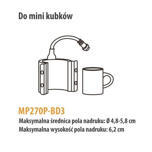 Grzałka do mini kubków do prasy Elite Pro / Pro Max na Arena.pl