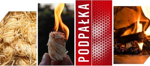Naturalna podpałka ekologiczna rozpałka do grilla pieca ogniska na Arena.pl