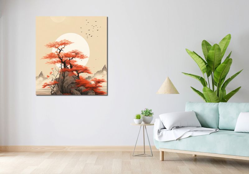 Obraz 90x100cm Szepty Wiatru zdjęcie 2