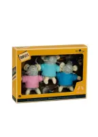 Zabawki dla dziecka przytulanki maskotki z Mysiego Domku - Trojaczki 8cm