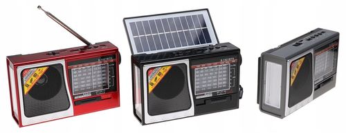 Radio PRZENOŚNE Głośnik Latarka Bluetooth SOLAR na Arena.pl