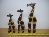 żyrafy 3szt     15/20/25cm   ta11