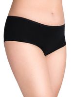 Figi damskie laserowo cięte czarne XL YOCLUB