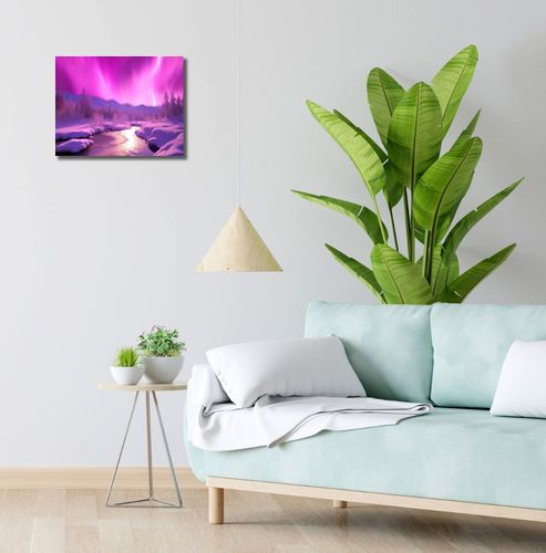 Obraz 40x30cm Aurora Nad Niebiem na Arena.pl