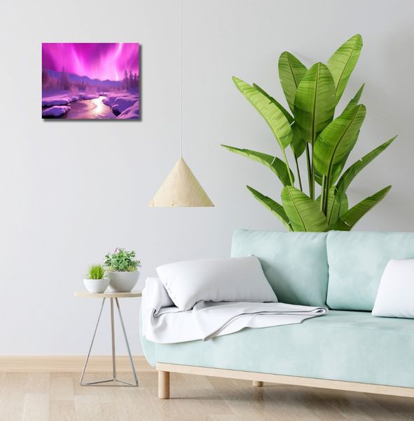 Obraz 40x30cm Aurora Nad Niebiem zdjęcie 2