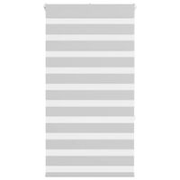 Roleta zebra, jasnoszara, szerokość tkaniny 70,9 cm, poliester