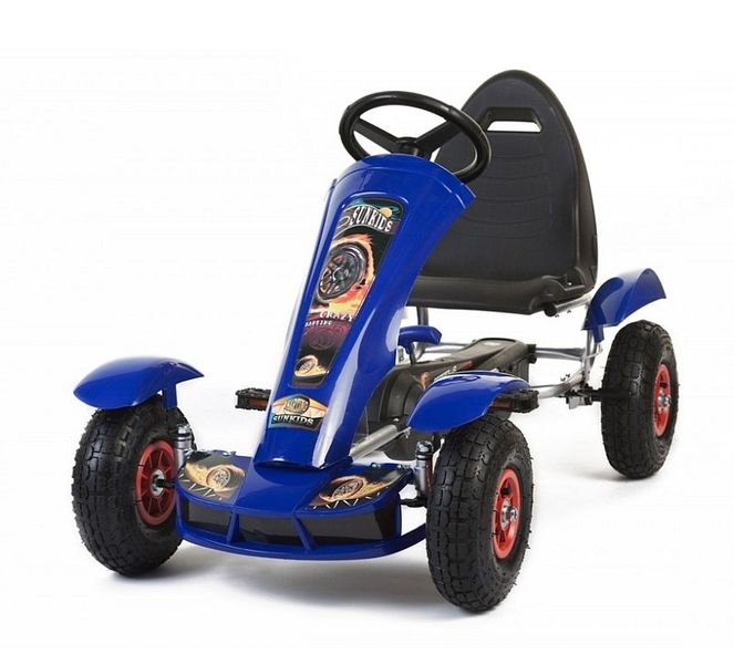 WIELKI GOKART NA PEDAŁY FORMUŁA, POMP KOŁA F-618 zdjęcie 2