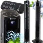 WENTYLATOR KOLUMNOWY WIEŻOWY WIATRAK STOJĄCY PODŁOGOWYOBROTOWY+PILOT 120W