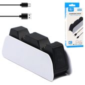 Teltech Stacja ładująca Dla kontrolera PS5 TGC-05