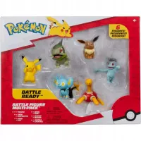 POKEMON Figurki Bitewne 6-Pak Seria 8, figurki
