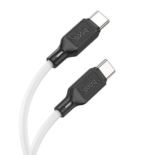 Kabel USB C do USB C Hoco 3A 60W 1 m X90 biały na Arena.pl