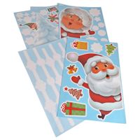 naklejki świąteczne na okno samoprzylepne